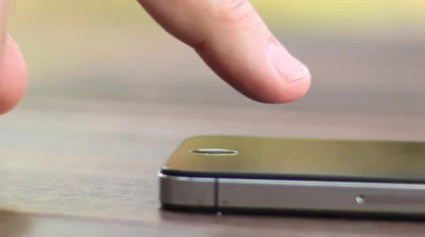 Man browsing iPhone smartphone 03 Stock Footage 39404940