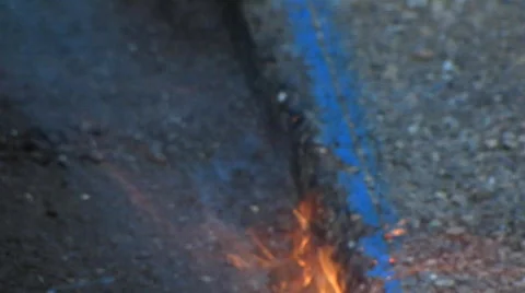 Man busy at Roadworks,