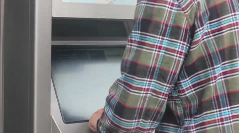 Man buying tickets for train Stock Footage 25016684