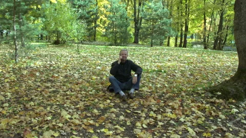 Man Is Calling Video stock 97357163