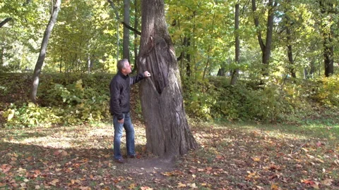 Man Is Calling Video stock 97376325