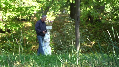 Man Is Calling Video stock 97378931