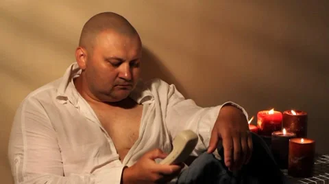 Man calling on the telephone Stock Footage 8764806