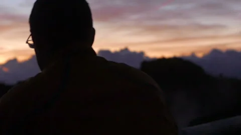 Man with the camera Stock Footage 44358039