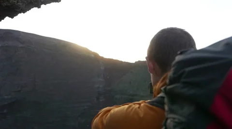Man with the camera Stock Footage 44358336
