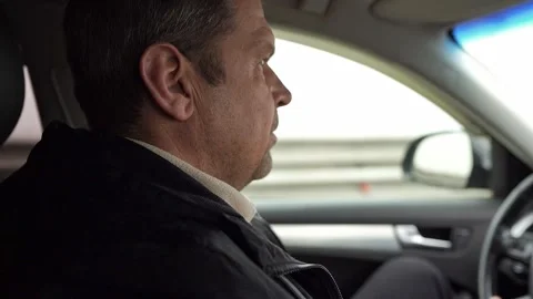 Man in car Stock Footage 271124637