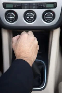 Man in car Stock Photos