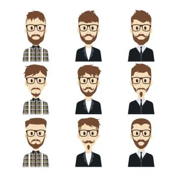 Man cartoon character Stock-Illustration