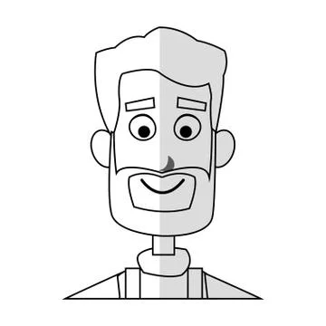 Man cartoon icon Stock Illustration