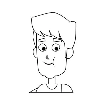 Man cartoon icon Stock Illustration