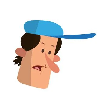 Man cartoon icon Stock Illustration