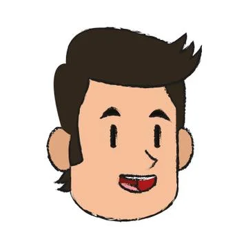 Man cartoon icon Stock Illustration