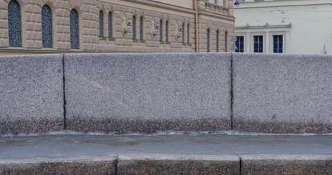 Man with case on street Video stock 86511948