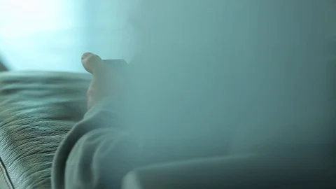 Man with cell phone Stock Footage 77050185