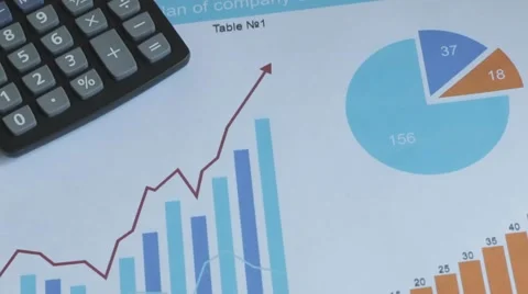 Man with chart business web diagram icon Stock Footage 54093264