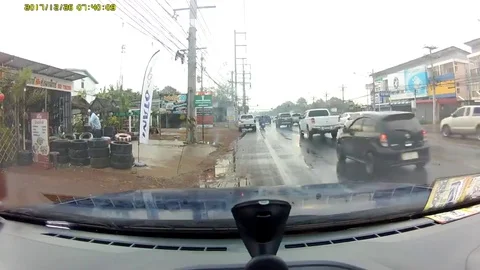 Man cheats death when electricity cables explode above him Video stock 109259917