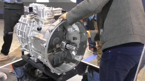 Man is checking car engine model from the close distance Video stock 126769058