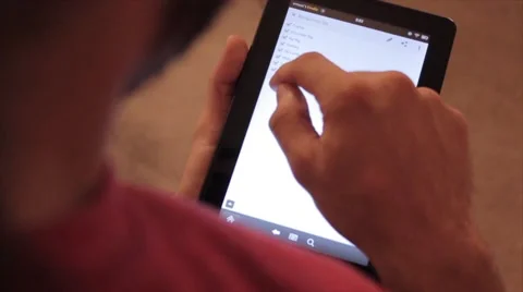 Man checking list for items Stock Footage 54170885