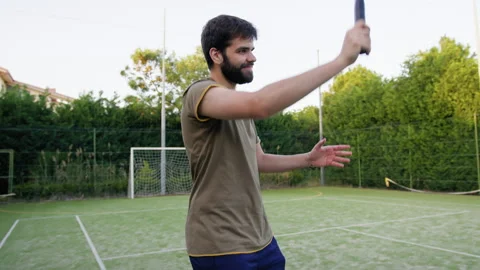 Man Cheering The Fans After The Match Win Stock Footage 279667532