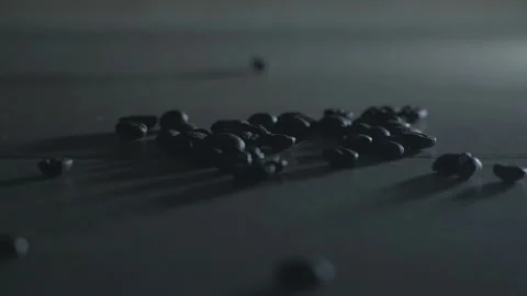 A man chooses the perfect coffee beans Stock Footage 130858442
