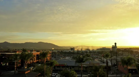 Man City Sundown Stock-Footage 36076882