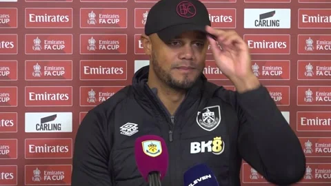 Man City v Burnley: Vincent Kompany Stock Video Pond5