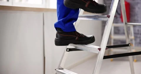Ladder Step Stock Footage ~ Royalty Free Stock Videos | Pond5