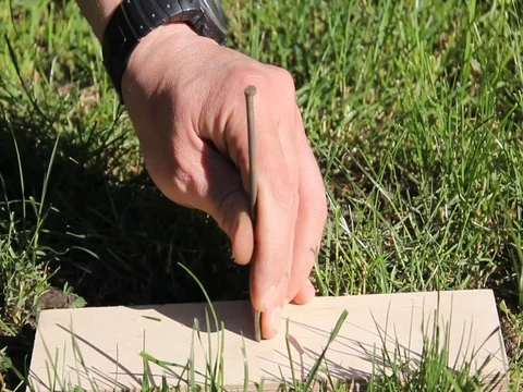 Man clogs a bunch Stock Footage 76555350