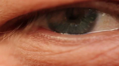 Man close up eyes Stock Footage 65407723