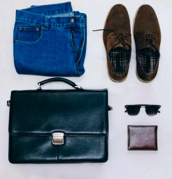 Man Clothes Outfit Stock Photos