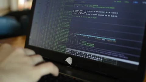 Man coding for web development internet business, web developer Stock Footage 171609430