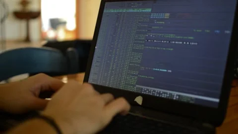 Man coding for web development internet business, web developer Stock Footage 171609624