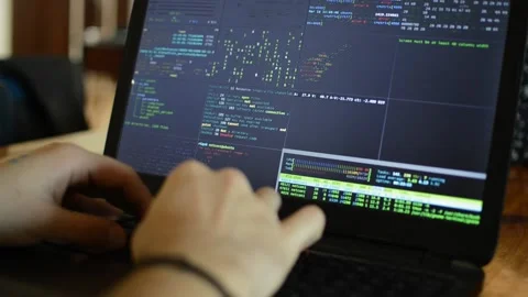 Man coding for web development internet business, web developer Stock Footage 171610125