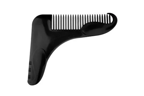 Man comb for beard styling. Personal accessory for perfect beards isolated on Stock Photos