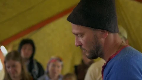 Man is concentrated on work Stock Footage 82409235