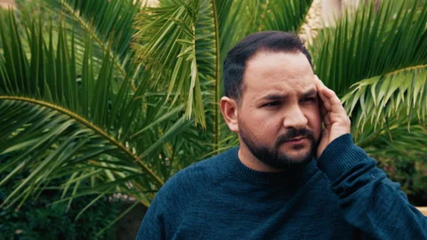 Man Concerned About Something Expressions Stock Footage 293175411