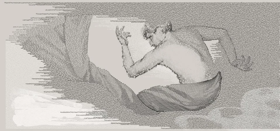 Man in Confusion Stock Illustration