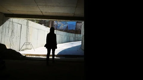 Man on the construction site Stock Footage 107328240