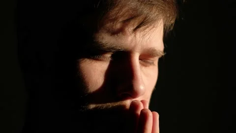 Man In Contemplation Stock Footage 168795705