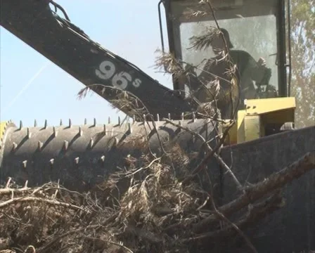 Man controls machine Stock Footage 10742800