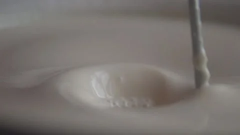 The man is cooking dessert 動画素材 135828583