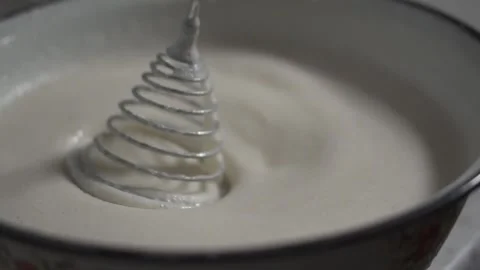 The man is cooking dessert 動画素材 135828601