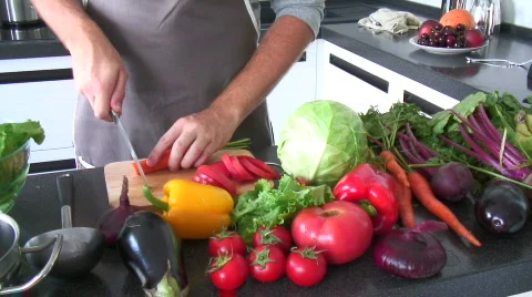 Man cooking Video stock 774833
