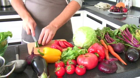 Man cooking Video stock 774835