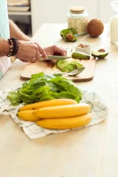 Man cooking Stock Photos