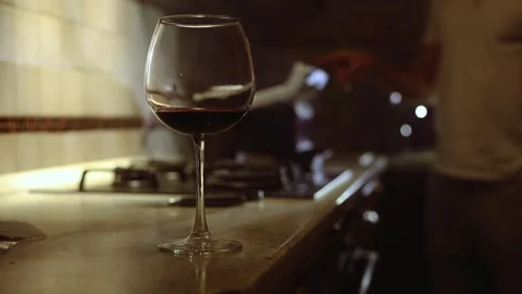 Man cooking steak at home Stock Footage 311164477