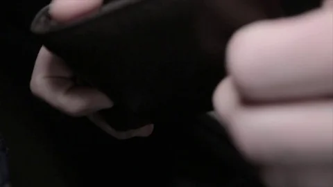 Man counting money Stock Footage 70724644