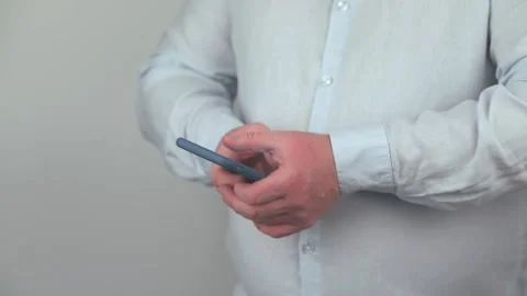 Man counting money in hands Stock Footage 225627309