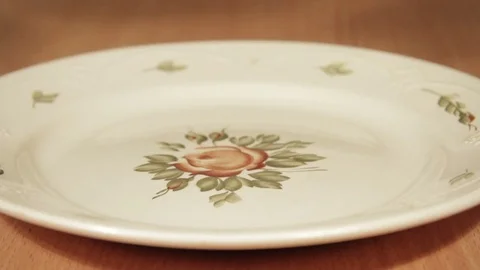 Man creates dishes portion from chicken wings Stock Footage 70993752