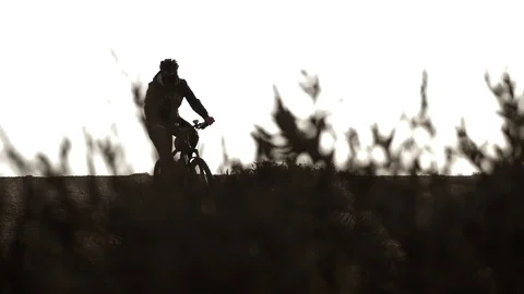 Man Cycling Video stock 93299889